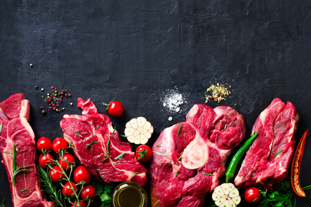 Carnes em inglês qual a diferença